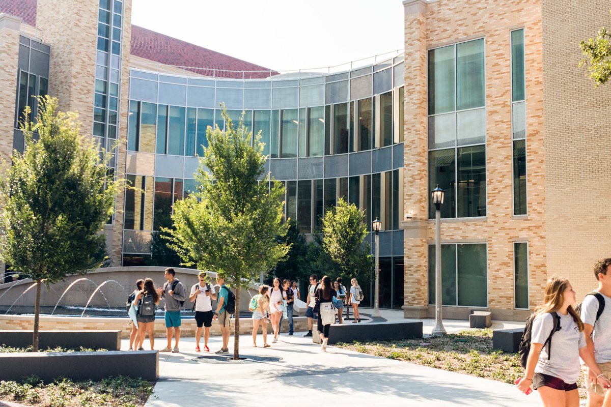Happy first day of school, Horned Frogs! We&#39;re so glad to see you back on campus. 