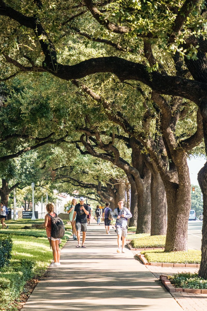 Happy first day of school, Horned Frogs! We&#39;re so glad to see you back on campus. 