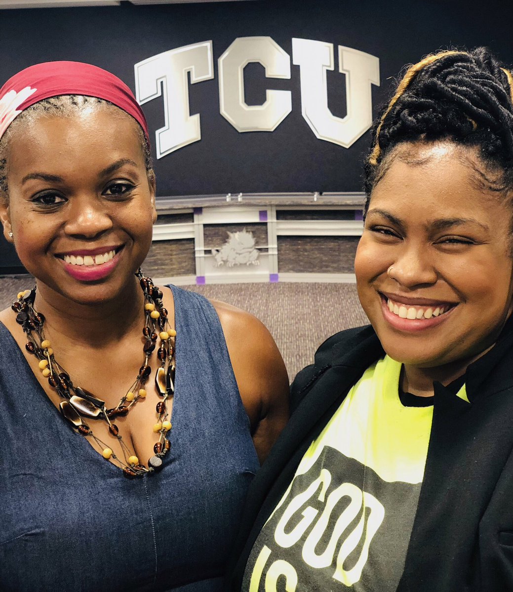 TCU’s common reading is New York Times’ best selling young adult novel The Hate U Give by Angie Thomas.  Dr. Stacie McCormick interviewed Thomas after her keynote address. @TCUEnglish #TCU #gofrogs #tcuenglish