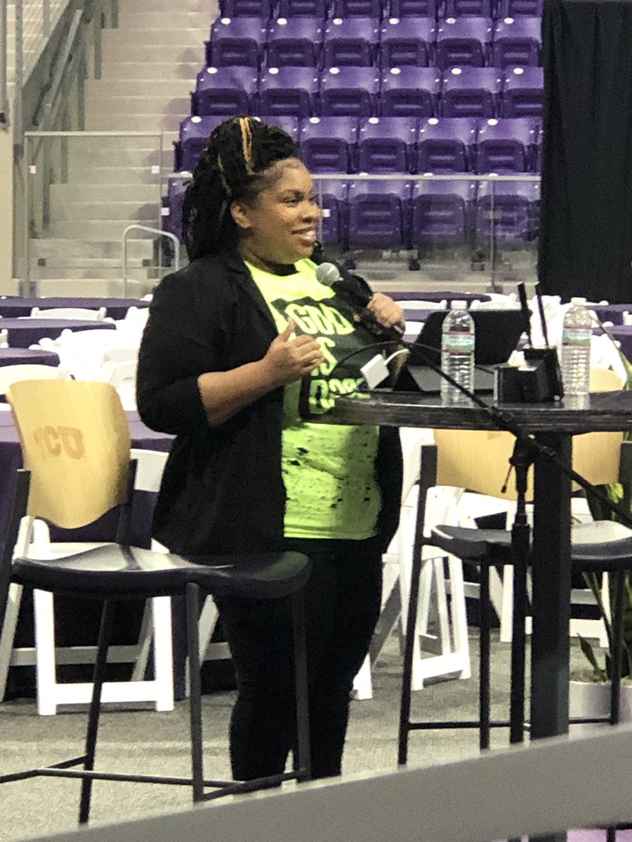 TCU’s common reading is New York Times’ best selling young adult novel The Hate U Give by Angie Thomas.  Dr. Stacie McCormick interviewed Thomas after her keynote address. @TCUEnglish #TCU #gofrogs #tcuenglish